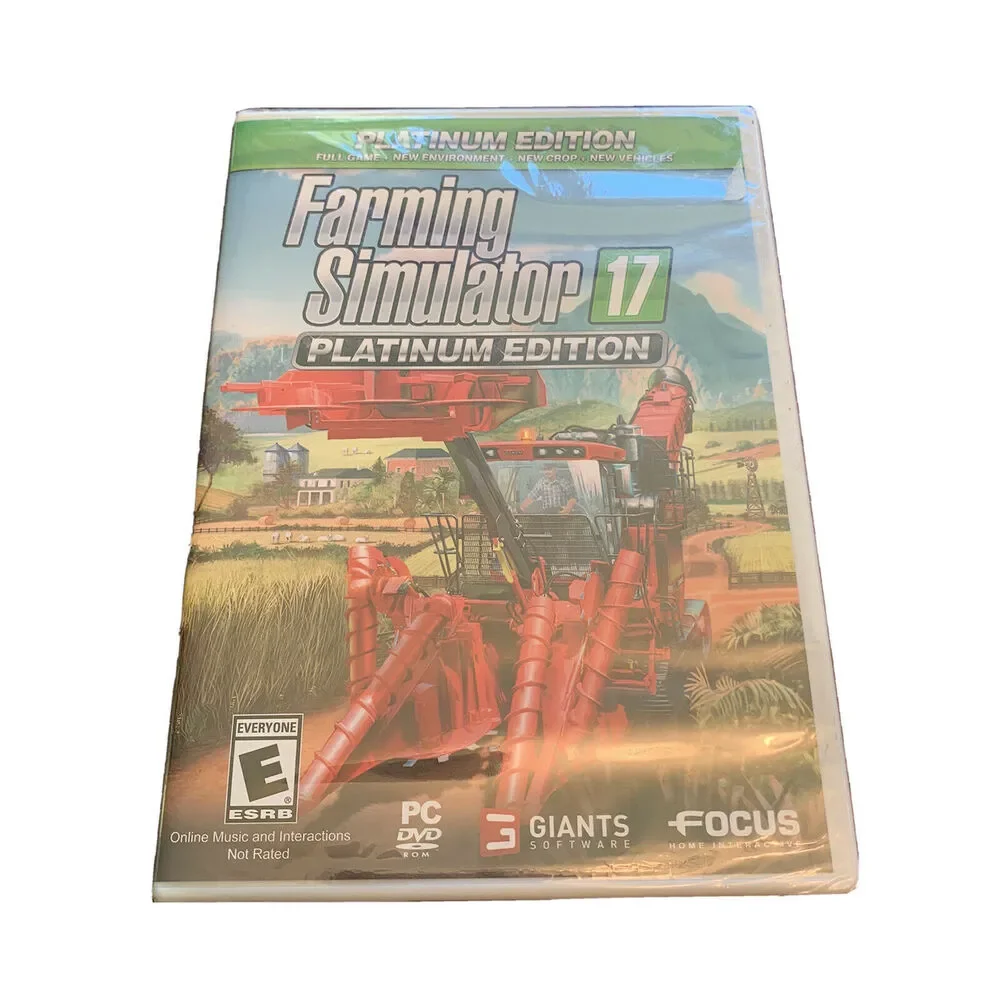 Farming Simulator 17: Platinum Edition (PC, 2017)